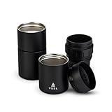 VSSL Nest Pour Over Coffee Kit, Transportable and Compact Pour Over Kit with Two 10 oz Double Walled Mugs