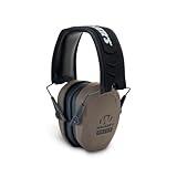 Walker's Razor Slim Passive Earmuff - Ultra Low-Profile Earcups - Flat Dark Earth (GWP-RSMPAS-FDE)