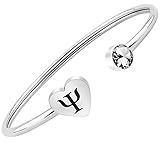 PENQI Psychology Jewelry Psychologist Gift Psychology Student Gift Psi Symbol Bracelet Psychiatry Gift School Psychologist Gift (psychology symbol bracelet)