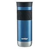 Contigo Byron Vacuum-Insulated Stainless Steel Travel Mug, 20oz - Leak-Proof Lid, BPA-Free, Blue Corn - Perfect Reusable Cup for Coffee or Water; hot and cold beverage holder