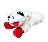 Multipet INTERNATIONAL 843140 Lambchop Plush Squeak Toy Mini for Pets, 6-Inch, White, small