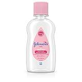 Johnson's Baby Oil, Pure Mineral Oil to Prevent Moisture Loss, Original 3 fl. oz