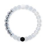 Lokai Silicone Beaded Bracelet for Women & Men, Find Your Balance - Small, 6 Inch Circumference - Silicone Jewelry Fashion Bracelet Slides-On for Comfortable Fit