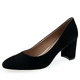 Aerosoles Women's Betsy Pump, Black Suede, 8