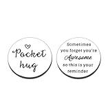 College Dorm Essentials for Girls Guys Cool Gifts for College Girl Off to College Gifts Pocket Hug Token College Gifts for Daughter Son Women Men Inspirational Back to School Gifts