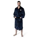 Northwest NFL Dallas Cowboys Unisex-Adult Silk Touch Bath Robe, Large/X-Large, Team Colors