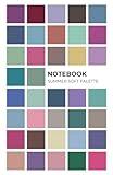 Notebook summer soft color palette: Ideal for a special person who likes style, fashion, trends and is interested in beauty and colour types analysis.