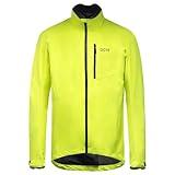 GORE WEAR Men's Gore-tex Paclite cycling jackets, Neon Yellow, Medium US