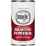 SoftSheen-Carson Magic Razorless Shaving for Men, Magic Extra Strength Shaving Powder, for Coarse Textured Beards, formulated for Black Men, Depilatory, Helps Stop Razor Bumps, 5 oz