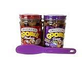 Smucker's Goober Grape and Strawberry Flavors Kosher Peanut Butter and Jelly Bundle 18 oz Each Jar Plus Sandwich Spreader