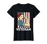 Female Veteran Veteran's Day U.S. Veteran T-Shirt