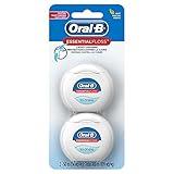 Oral-B EssentialFloss Cavity Defense Dental Floss, 50 M, 2 Pack