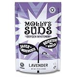 Molly's Suds Oxygen Whitener | Powerful Bleach Alternative, Chlorine Free & Color Safe | Brightens Whites and Removes Stains (Lavender Essential Oil - 79 oz)