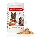 Critical Immune Defense for Dogs & Cats; Supports Normal Cell Growth - Turkey Tail, Reishi, Shiitake and Maitake Mushroom Formula with Patented White Turmeric Root Extract - 30-Day Supply