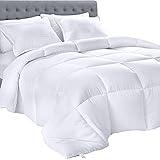 Utopia Bedding Down Alternative Comforter (Twin, White) - All Season Comforter - Plush Siliconized Fiberfill Duvet Insert - Box Stitched