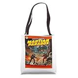 Vintage Comic Retro Science Fiction Fantasy Art Gift Idea Tote Bag