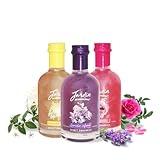 JARDIN PREMIUM 3 Pack Sugar Free Cocktail Mixers - Aromatic Spirit Enhancer for Cocktails and Mocktails - Rose, Honeysuckle, & Lavender Mixer for Water, Mimosas, Lemonade, & Spritzers (6.76 Fl Oz)