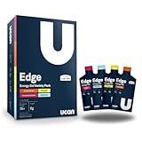 UCAN Edge Energy Gel Shots, Variety Pack (12, 2 Ounce Packets) for Running, Training, Workouts, Fitness, Cycling, Crossfit | Sugar-Free, Vegan, & Keto Friendly