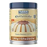 Fabbri Delipaste Panna Cotta, Flavoring Compound for Gelato, Ice Cream, Soft Serve, Pastry and Confectionary - 1 Tin of 3.3 lb