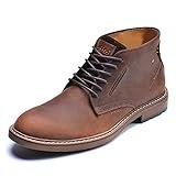 Chukka Boots Fashion and Comfort Casual Oxfords Ankle Lace Up Boot Dark Brown 10