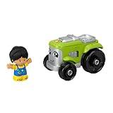 ​Fisher-Price Little People Toddler Toy Tractor and Farmer Character Figure for Preschool Pretend Play Kids Ages 1+ Years