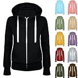 Hesxuno Prime of Day Deals Today 2024 Womens Zip Up Hoodies Lightweight Casual Hoodie Long Sleeve Drawstring Hooded Sweatshirt Fall Outfits with Pockets Deals of The Day Clearance