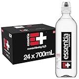 Essentia Water LLC, Ionized Alkaline Bottled Water; 99.9% Pure, Infused with Electrolytes, 9.5 pH or Higher with a Clean, Smooth Taste, 23.67 Fl Oz (Pack of 24)