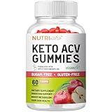 Keto ACV Gummies for Advanced Weight Loss & Rapid Belly Fat Burn - Sugar-Free & Gluten-Free Super Apple Cider Vinegar Diet Supplement for Men Women - Support Digestion Metabolism Hair Skin (1200MG)