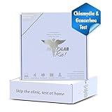 STD Testing Kit for Men and Women Chlamydia and Gonorrhea Screening Discreet and Accurate Results Private and Secure CLIA Certified Labs