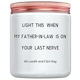 Mother in Law Gifts- Birthday Mothers Day Christmas Gifts for Mother in Law from Daughter in Law- Funny Mother in Law Wedding Gifts from Son in Law- Candle Gifts for Boyfriends Mom