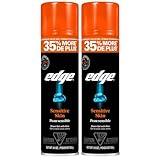 Edge Shaving Gel for Men, 9.5oz, 2 Pack Mens Shave Gel with Aloe, Mens Shaving Cream, Sensitive Skin Shave Gel - Moisturizes, Protects, and Soothes