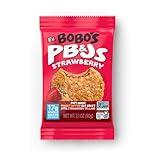 Bobo's Peanut Butter & Strawberry Jelly Oat Snack, 24 Count, Healthy Everyday Snack, a Satisfying Treat that Provides a Quick Energy Boost