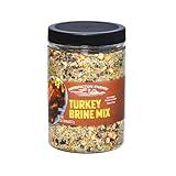 Orrington Farms Turkey Brine Mix | Savory Blend of Sea Salt, Cranberries, Sage, Juniper Berries & More | Brine Turkeys up to 25 Pounds | No Artificial Flavors or Colors | Gluten Free | 22 oz Jar