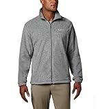 Columbia Apparel Steens Mountain 2.0 Full Zip Fleece Jacket, Light Grey Heather, Large