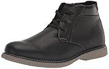 Nunn Bush Men's Otto Plain Toe Chukka Lightweight Leather Suede Water Resistant Boot, Black, 13 Wide