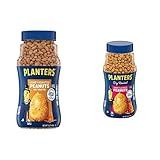 Bundle of PLANTERS Honey Roasted Peanuts, 16 oz. + Planters Sweet and Spicy Dry Roasted Peanuts, 16 oz.