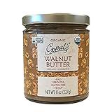 Gopal’s Sprouted Organic Raw Walnut Butter, 100% Gluten-Free (Unsalted) 8 Ounces | Keto, and Paleo-Friendly