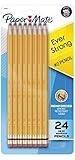 Paper Mate EverStrong #2 Pencils, Reinforced, Break-Resistant Lead When Writing, 24-Pack