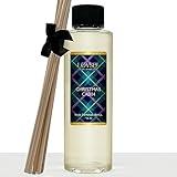 LOVSPA CHRISTMAS CABIN Reed Diffuser Oil Refill with Replacement Reed Sticks t | A Blend of White Birch Bark and moked Vanilla Bean | A Woodsy Holiday Favorite | DIY Room Fragrance| Made in The USA