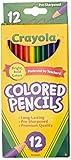 Crayola 68-4012 Colored Pencils, 12-Count, Pack of 2, Colors may vary