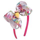 FULANSI Back to School Headband Big Bow Pencil Hair Bands Cute School Hair Accessories for Women Girls Pink Bows Hair Hoop Teachers Toddler Student Back To School Outfits Party Supplies