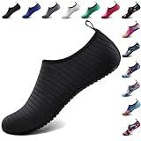 Water Shoes for Women Men Quick-Dry Aqua Socks Swim Beach Barefoot Yoga Exercise Wear Sport Accessories Pool Camping Must Haves Adult Youth Size 5-6 Women/4-5 Men