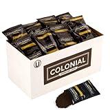 Colonial Coffee Packets, Pre Ground Coffee Packs, Signature Breakfast Blend Medium Roast, Bulk Single Pot Bags for Drip Coffee Makers, (2.5 oz Bags, Pack of 32)