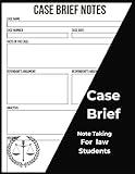 Case Briefs: Law School Case Brief Notebook ( 120 Cases)