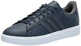 adidas Men's Grand Court 2.0 Sneaker, Aurora Ink/Grey/White, 13