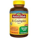 Nature Made Super B Complex with Vitamin C and Folic Acid, Dietary Supplement for Immune Support, 360 Tablets, 360 Day Supply