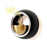 Cizenal Shopkeepers Bell for Door Opening,door chime for business when entering Magnetically-Attached Bells for Door,Unique business decorations and entrance hanging decorations- Creative Gift (black)