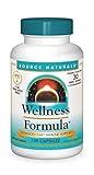 Source Naturals Wellness Formula, Advanced Immune Support*, Bio-Aligned Vitamins & Herbal Defense - Immune System Support Supplement & Immunity Booster - 120 Capsules