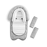 Munchkin® Brica® XtraGuard™ Head Support & Strap Cover for Baby Car Seats with Silver-Ion Technology, Dots