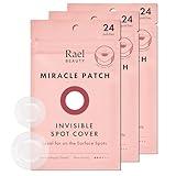 Rael Pimple Patches Miracle Invisible Spot Cover - Hydrocolloid Acne for Face, Blemishes and Zits Absorbing Patch, Breakouts Treatment Skin Care, Facial Stickers, 2 Sizes (72 Count)